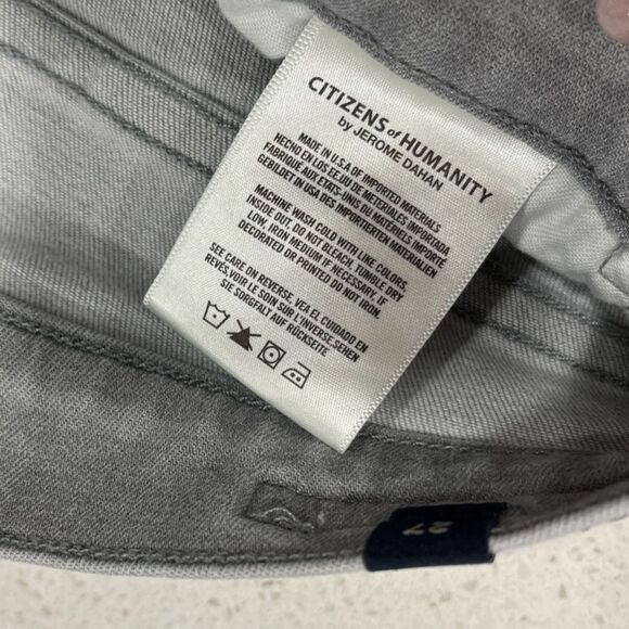 Citizens of Humanity Avedon Gray Low Rise Ultra Skinny Gray Jeans Size 27 - Picture 12 of 15